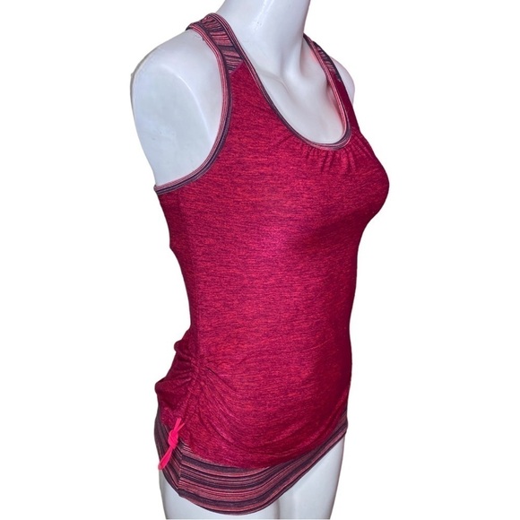 Athleta Royal Pigeon Tank Top Side Cinch XS (0,2) - Picture 3 of 9
